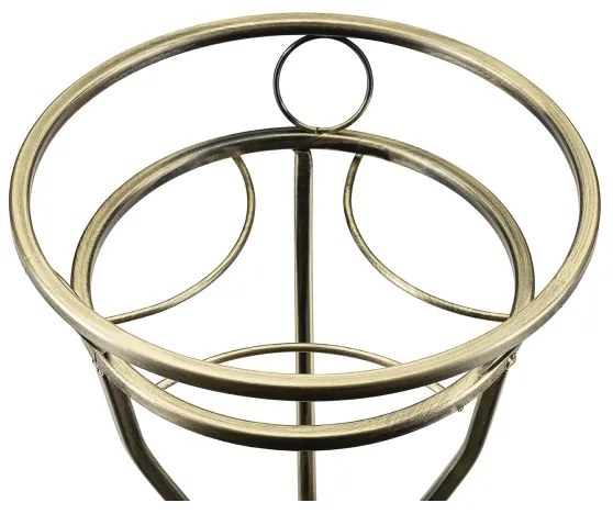 Virágállvány 60x28 cm arany