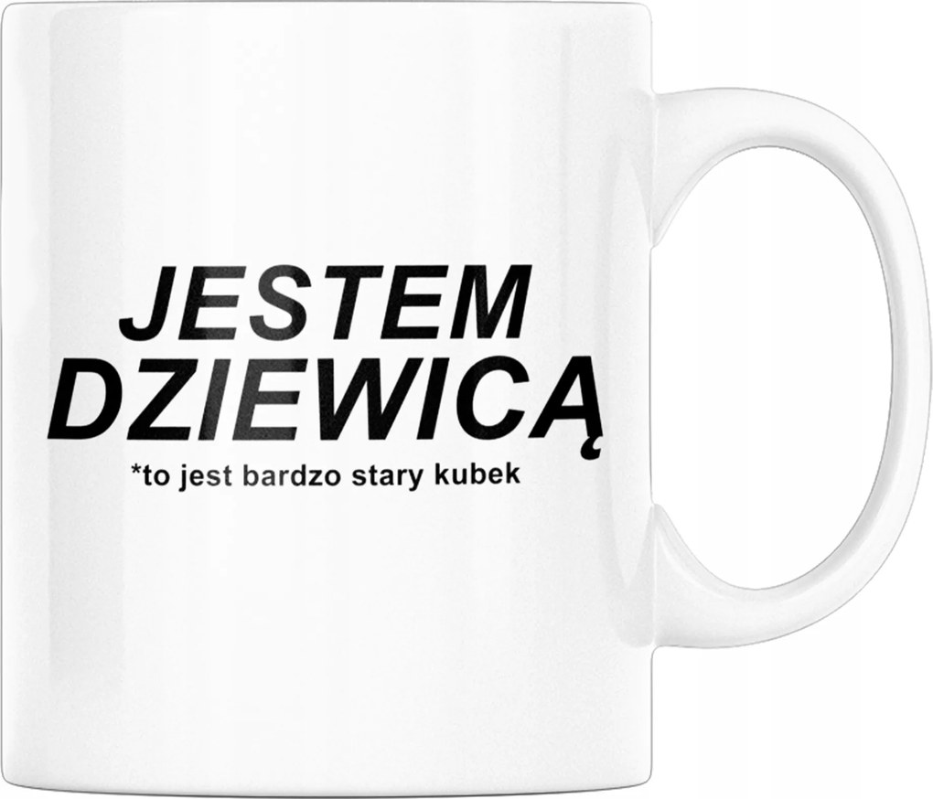 Bögre Szűz Vagyok vicces Születésnapi Ajándék 330ml Csomagolás