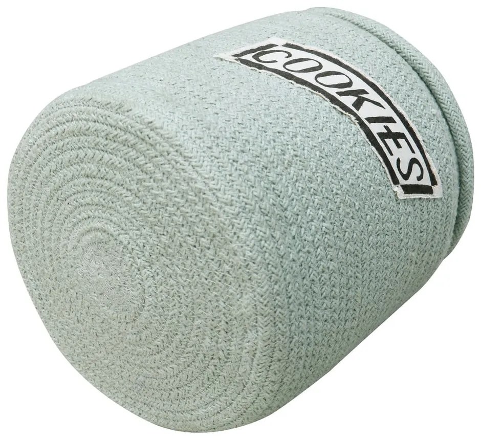 Világoskék textil játéktároló kosár ø 20x26 cm Cookie Jar – Lorena Canals