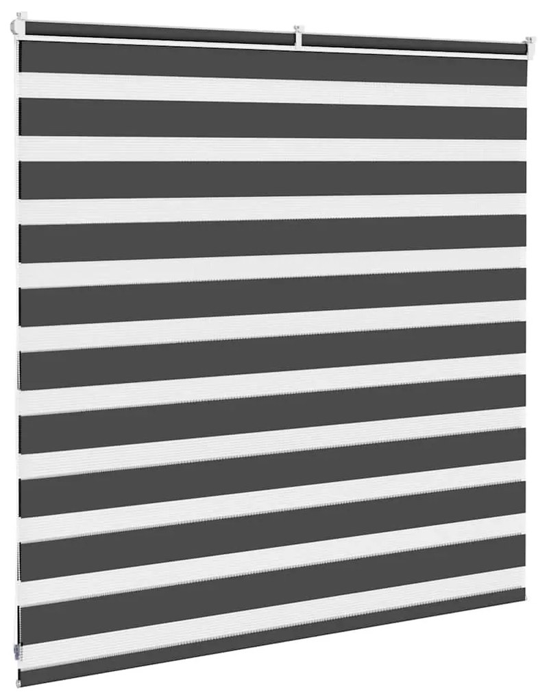 zebrafüggönnyel fekete szövetszélesség 135,9 cm poliészter