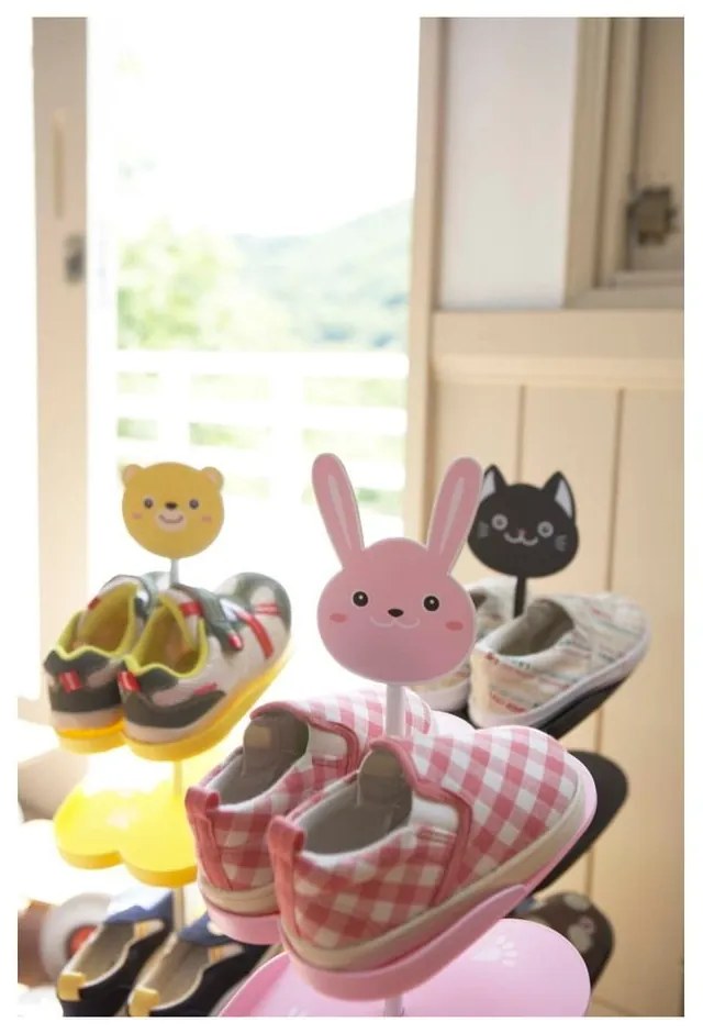 Kid´s Shoe Rack rózsaszín gyerek cipőtartó - YAMAZAKI