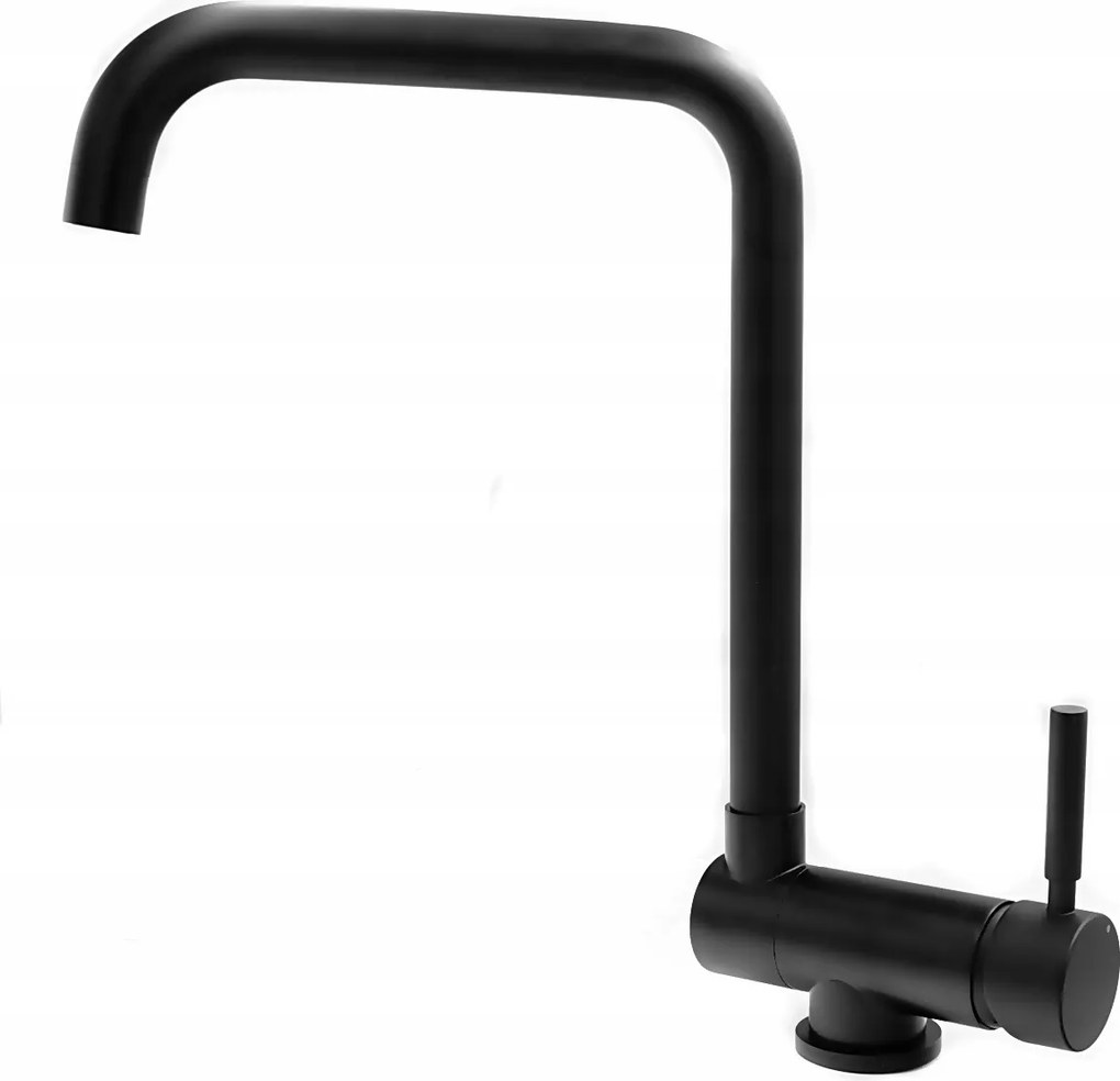 Álló konyhai csaptelep Gamma Window fekete