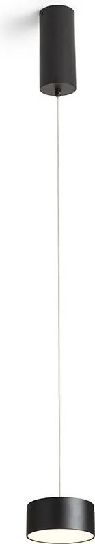 RENDL SFERA DIMM závěsná černá 230V LED 15+9W 3000K