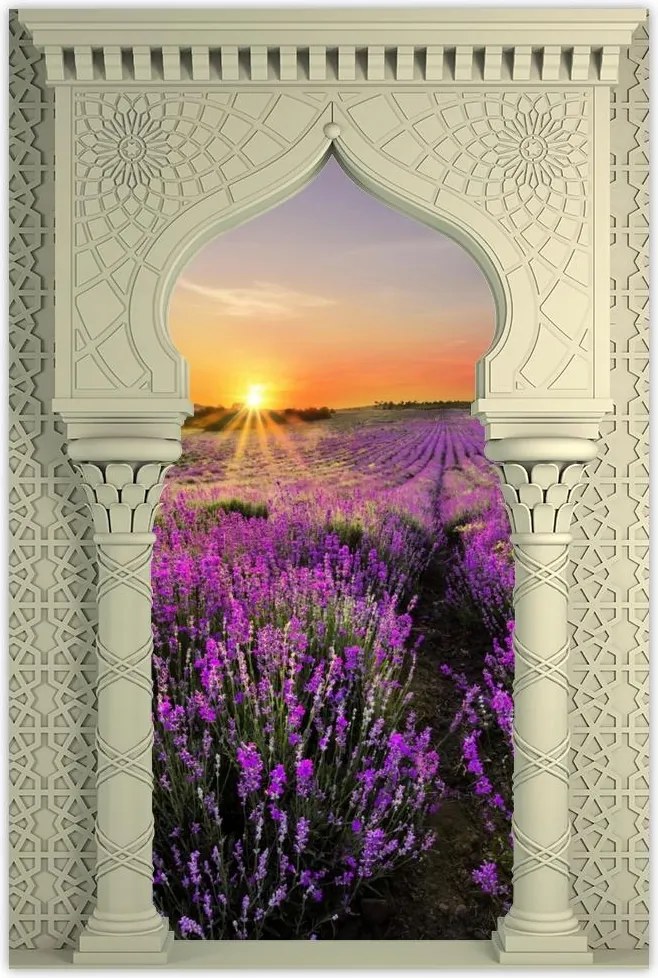 Poszterek 40x60 Levendulamező Nyugat