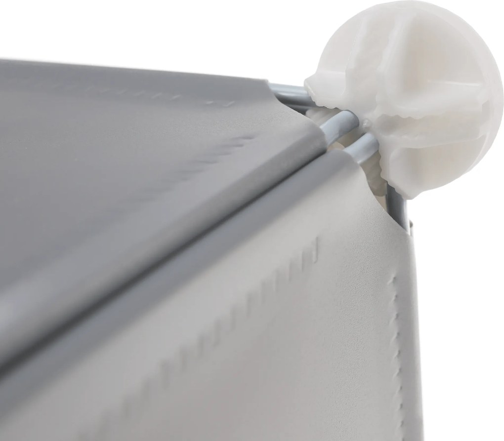 Gyerek moduláris szekrény, szürke/gyerek minta, HAKON