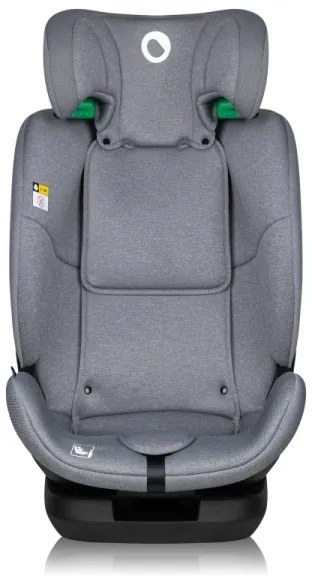 Lionelo - Forgatható autósülés alapzattal LAVENDER i-Size 76-150 cm kőszürke