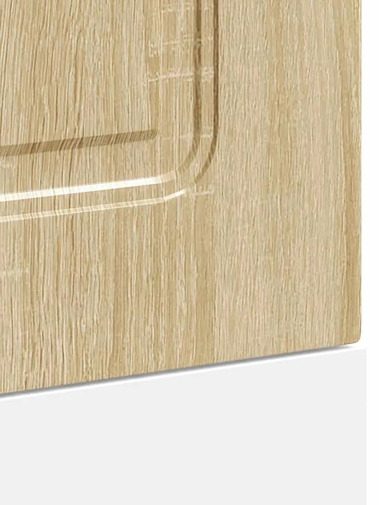 mosogatógép panel Kalmar sonoma tölgy 45x1,5x67 cm gépi fa