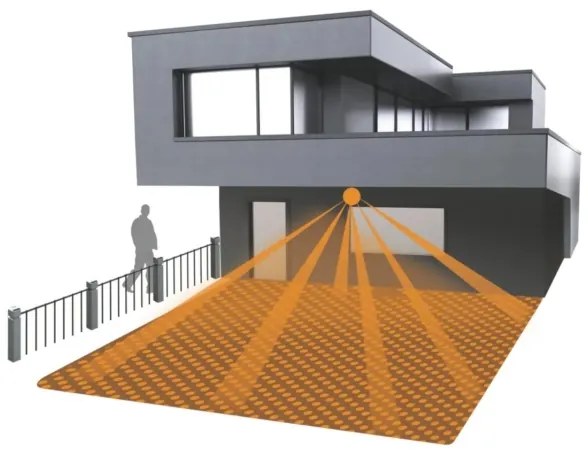 Steinel 068196-LED Érzékelős lámpa DL Vario Quattro PRO S LED/14W/230V IP54