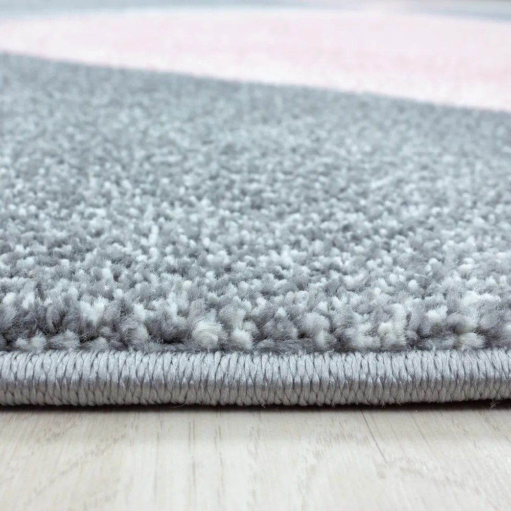 Rózsaszín-szürke futószőnyeg 80x250 cm Beta – Ayyildiz Carpets