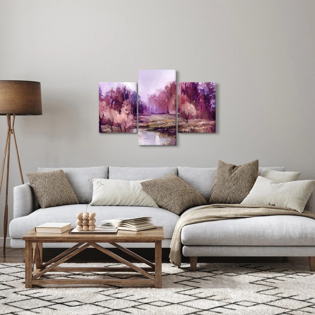 Kép - Őszi tájképfestés (90x60 cm)
