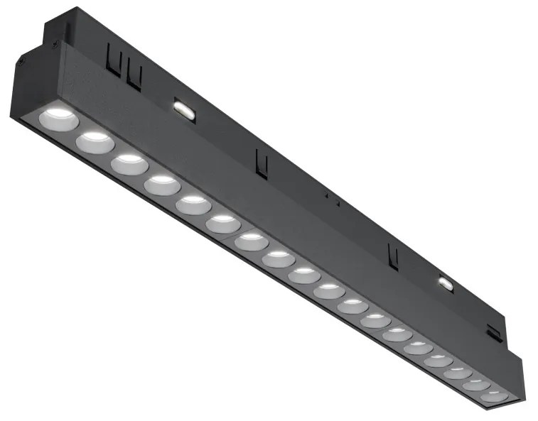 TR031-4-18W3K-S-DS-B Points Alumínium Sín lámpafej Fekete Színű LED 18 W 2700-6000 Kelvin 1350 Lumen IP20