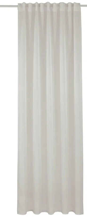 Natúr színű voile fényáteresztő függöny 135x245 cm Uni – Sehlbach