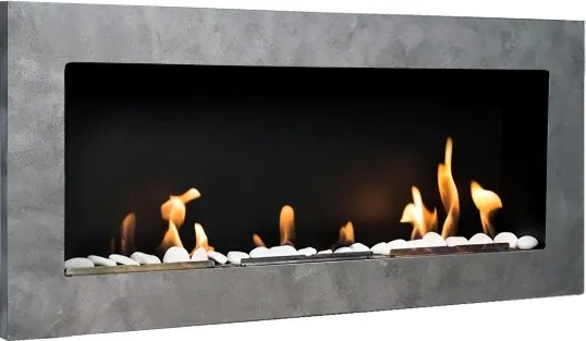 Easy M Open Betonutánzat biokandalló (40 x 90 x 12 cm)