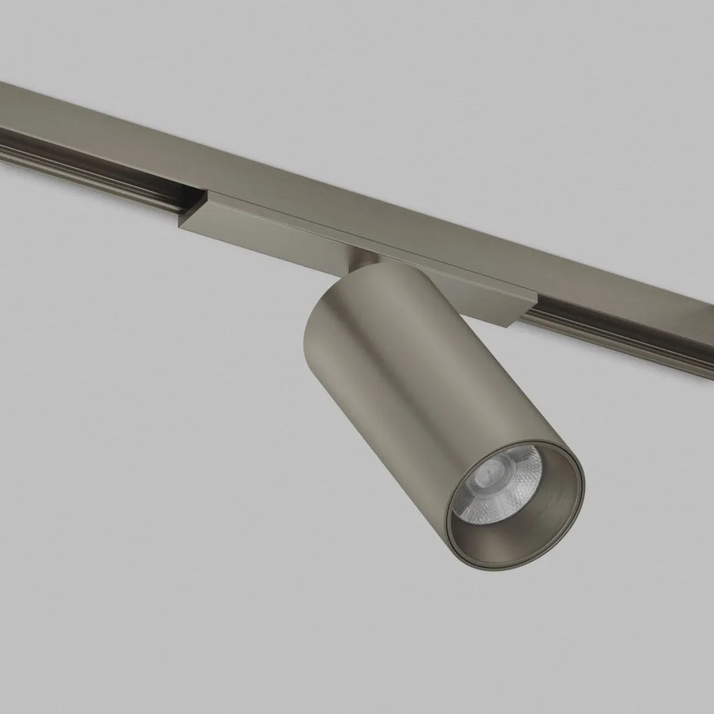 SHINE SPOT ZigBee track light, 48V, 10W, 2700–6000K, IP20, dark nickel, aluminum — DK/EU-5941-DN