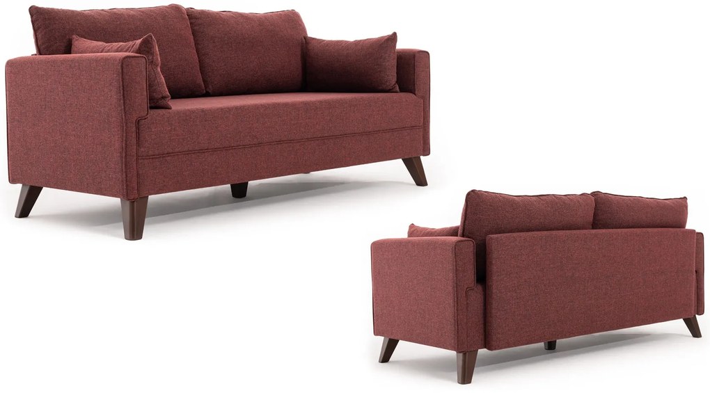 3 személyes kanapéágy Bella Sofa - Bordó