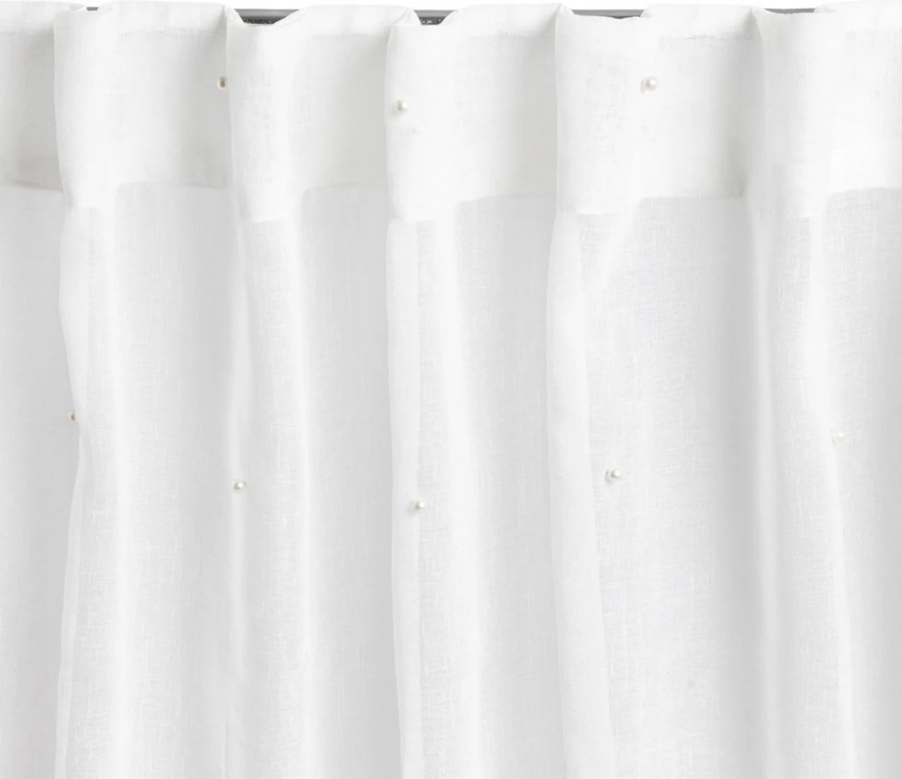 Sila fátyolfüggöny gyöngyökkel 140X250 CM Homla