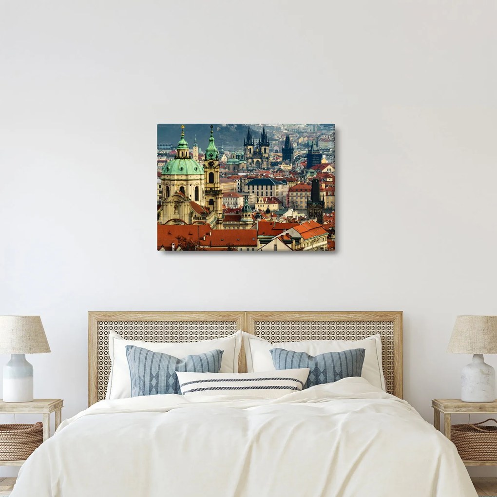 Kép - Prágai panoráma (70x50 cm)