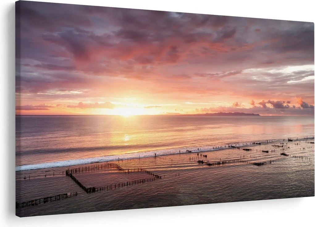 Kép - Tenger panoráma (90x60 cm)