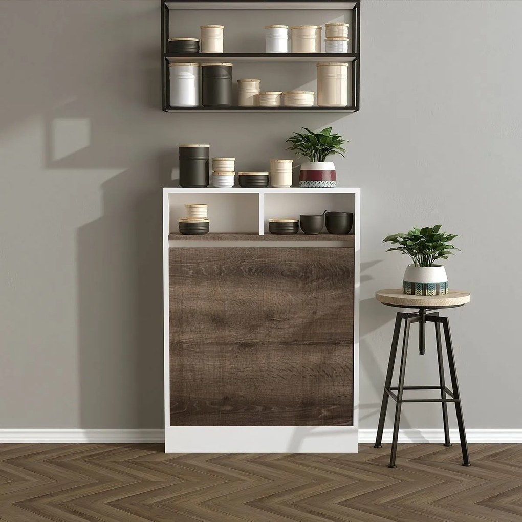 Összecsukható étkezőasztal Patara Brown