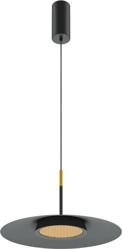 MAYTONI MOD041PL-L15B3K1 EI Modern Led Függesztett Lámpa Fekete LED IP20