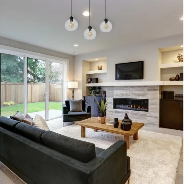 Csillár SOFIA 3xE27 / 60W / 230V átlátszó