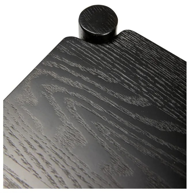 Tölgyfa zsúrkocsi 40x40 cm Norm – Hübsch