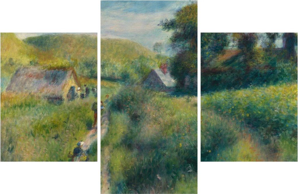 Kép - Auguste Renoir, The Mussel Harvest, reprodukciók (90x60 cm)