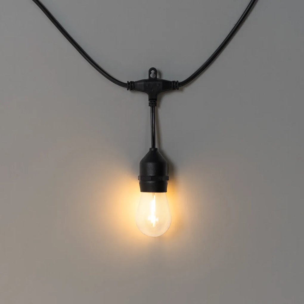 LED láncfény 10 méter 10 lámpa fényes IP44 - Chill