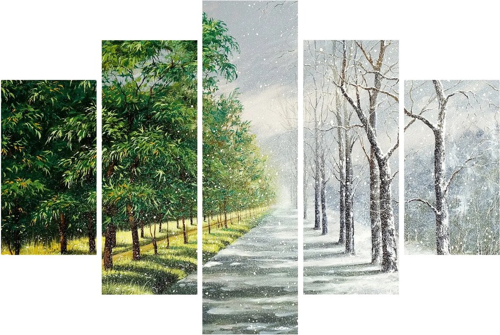 Kép - Tél versus nyár (150x105 cm)