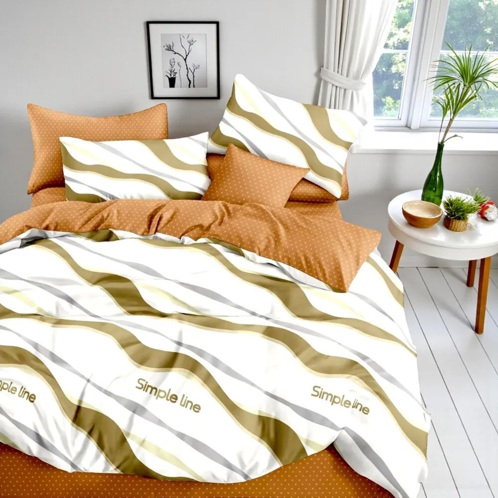 7 részes ágynemű SIMPLINE BEGA 140x200 cm