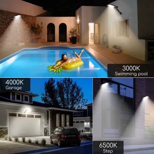 Aigostar - LED dimmelhető napelemes lámpa s érzékelővel 2,3W 5,5V IP65 + DO