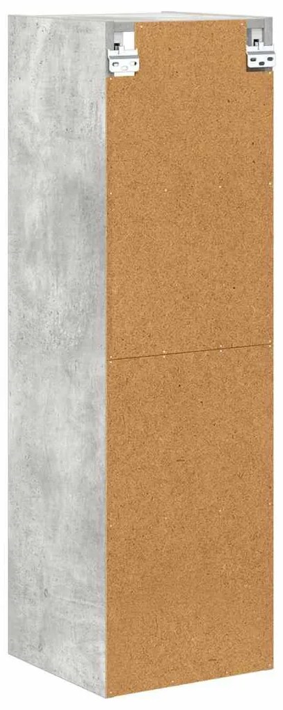 Függő szekrény Riga Beton Szürke 30 x 29,5 x 100 cm Faanyag