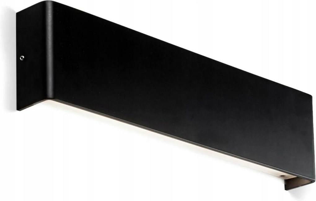 Faro Nash 370 fekete Led fali lámpa 16W, 990lm, 370mm, IP20