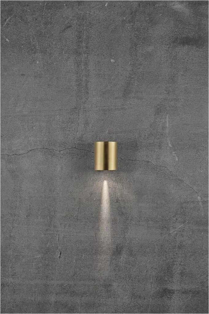 Nordlux modern kültéri fali lámpa canto sárgaréz nor49701035 IP44