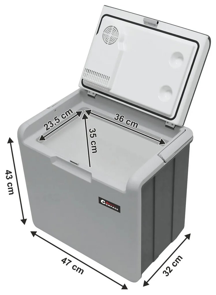 Compass Tampere Hűtődoboz 230 V/12 V, 30 l