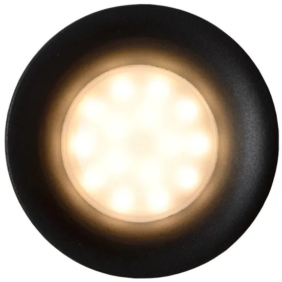 Lucide09923/01/30-Fürdőszobai beépíthető lámpa ZIVA 1xGU10/50W/230V IP44 fekete