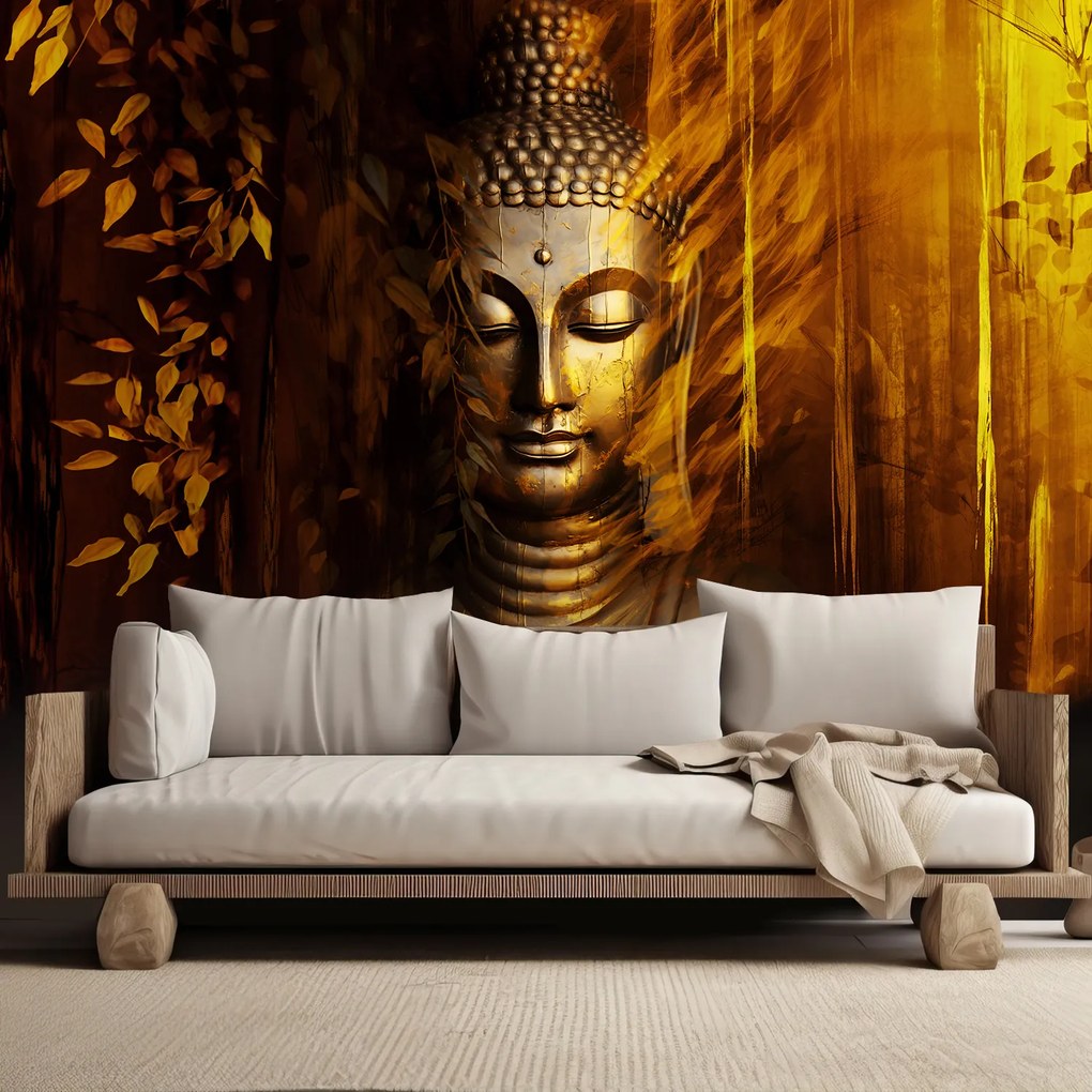 Gario Fotótapéta Rejtett Arany Buddha Anyag: Vlies, Méret: 300 x 210 cm