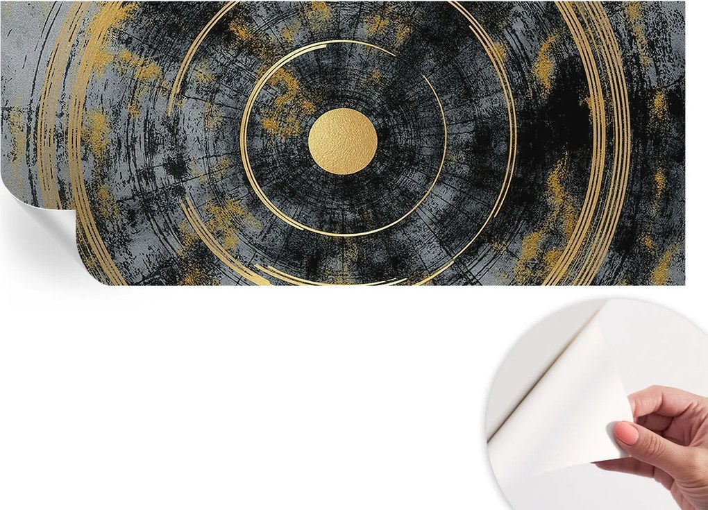 Öntapadós Stílusos Dekoratív Fotótapéta Kozmikus dinamika 250x104 cm