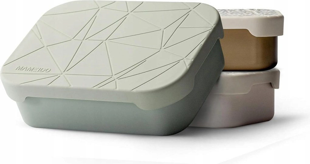 Uzsonnás doboz Rozsdamentes acél 18/8 2 Bpa mentes uzsonnás doboz