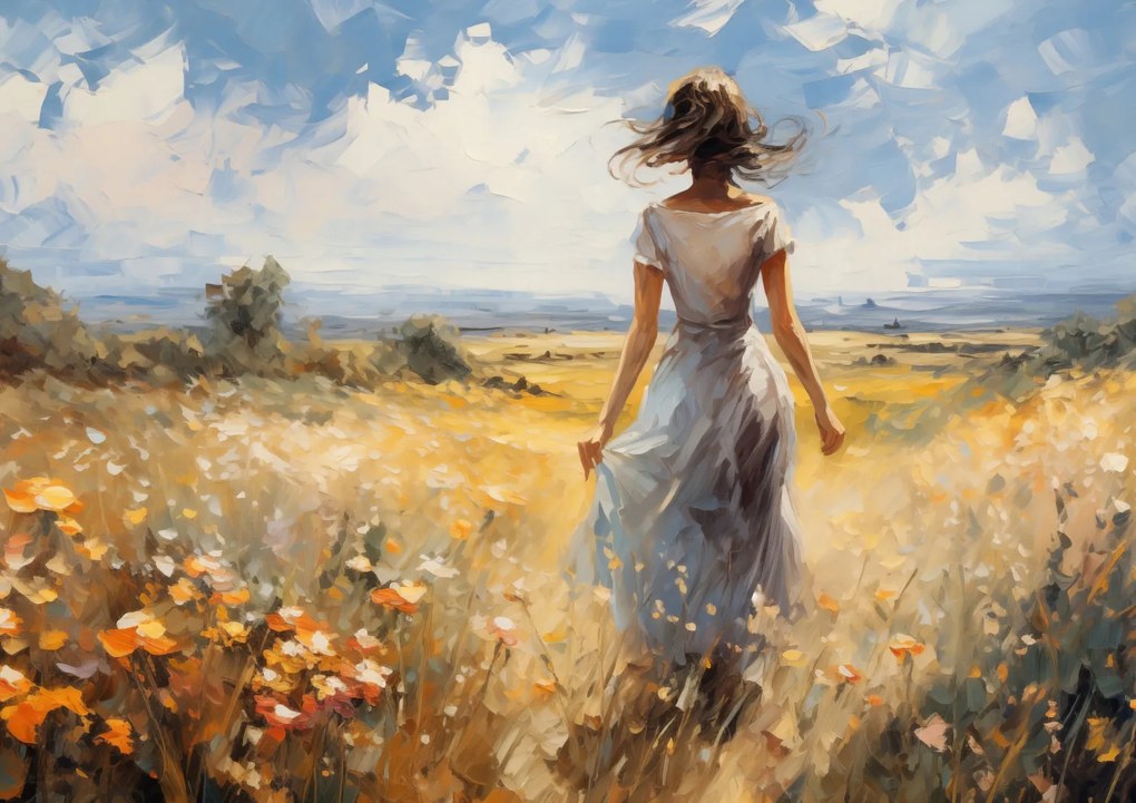 Poszter 29,7x21cm Nyári szél