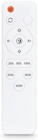 Brilagi - LED dimmelhető mennyezeti lámpatest ALSON LED/48W/230V 3000-6500K + távirányító