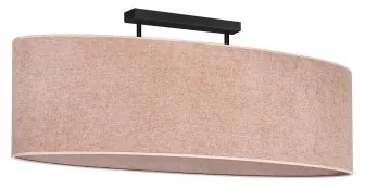 Duolla - Felületre szerelhető csillár OVAL 2xE27/15W/230V rózsaszín