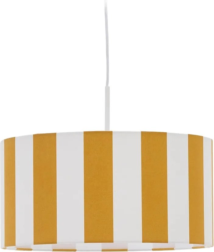 Sárga-fehér gyerek lámpabúra ø 40 cm Ciral – Kave Home
