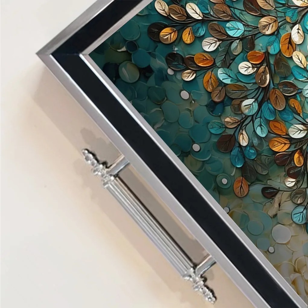 Üveg tálca, 38×24 cm – TPG9938