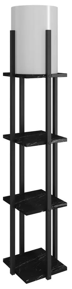 Fekete állólámpa (magasság 135 cm) Nora – Opviq lights