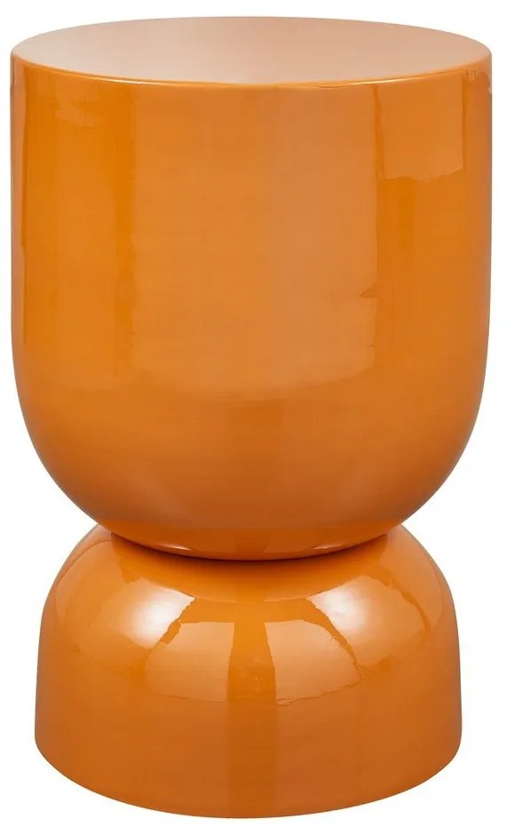 Fém kerek tárolóasztal ø 32 cm Hekla – WOOOD