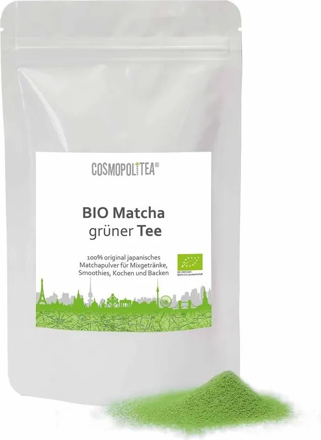 Matcha bio zöld tea - Tzuki - főzéshez sütéshez 100g