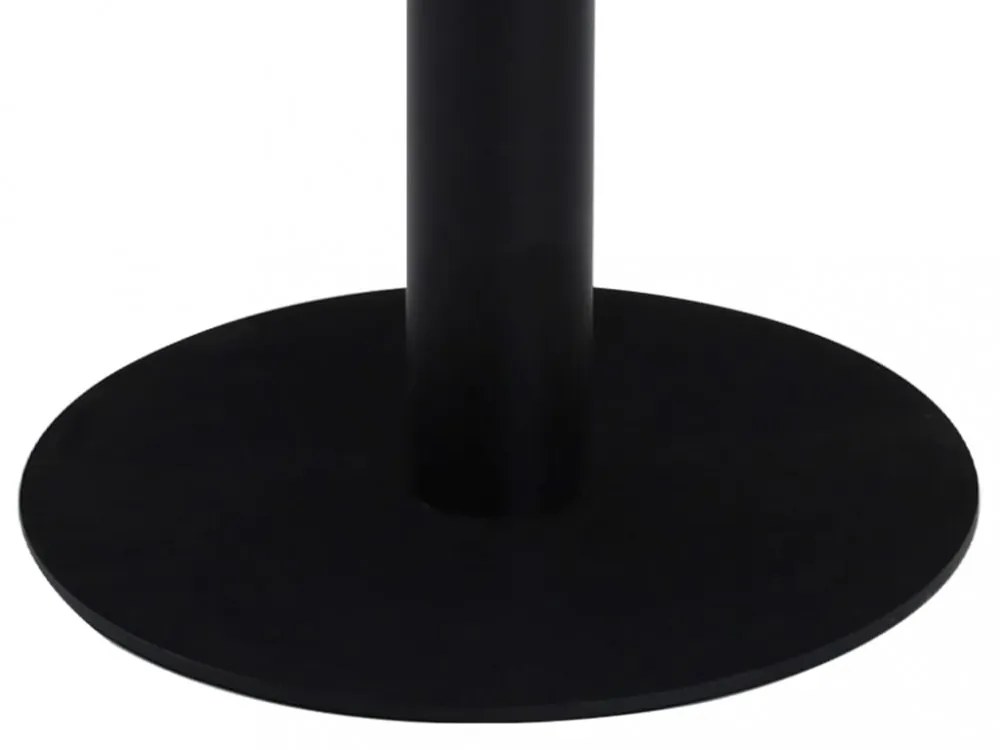 sötétbarna MDF bisztróasztal 60 cm