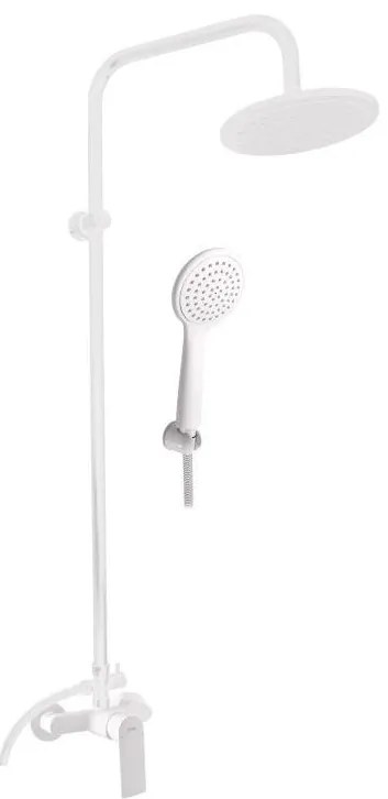 RAV Slezák NL182.5/7BMAT - NIL csaptelepes zuhanyszett, matt fehér