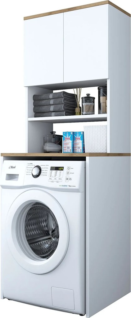 Mosógépszekrény kd101 - 1950 - diós